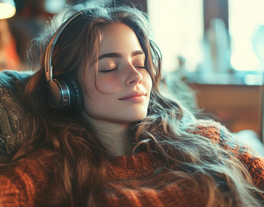 Relax with Premium Over-Ear Listening for Pure Rejuvenation Moments