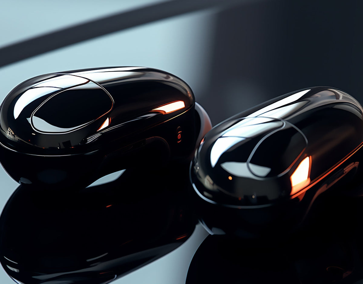Experience Sleek High-Tech Wireless Earbuds with Premium Performance